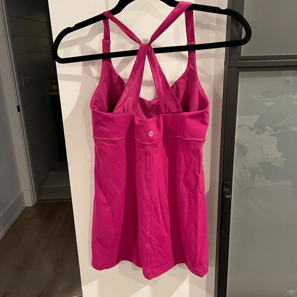 Lululemon Practice Daily Tank Raspberry - Size 6 - Picture 5 of 5